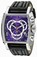 Invicta S1 Rally Purple Dial Chronograph Date Black Leather Watch # 20240 (Men Watch)