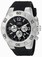 Invicta Quartz Chronograph Date Black Silicone Watch # 20270 (Men Watch)