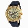 Invicta Champagne Dial Gold-plated Band Watch #20302 (Men Watch)