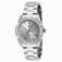 Invicta Silver (crystal Heart) Dial Fixed Stainless Steel Band Watch #20321 (Women Watch)