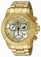 Invicta Gold Tone Quartz Watch #20350 (Men Watch)