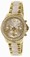 Invicta Gold Crystal-set Dial Fixed Gold-plated Set With Crystals Band Watch #20511 (Women Watch)