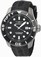 Invicta Automatic Date Titanium Case Black Silicone Watch # 20519 (Men Watch)