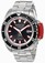 Invicta Black Dial Stainless Steel Band Watch #21378 (Men Watch)