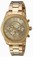 Invicta Gold Dial Stainless Steel Band Watch #21423 (Women Watch)