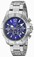 Invicta Blue Dial Stainless Steel Band Watch #21464 (Men Watch)