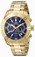 Invicta Blue Dial Stainless Steel Band Watch #21468 (Men Watch)