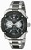 Invicta Black Dial Stainless Steel Band Watch #21469 (Men Watch)