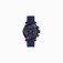 Invicta Purple Dial Fixed Black Ion-plated Band Watch #21511 (Men Watch)
