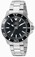Invicta Black Dial Stainless Steel Watch #21542 (Men Watch)
