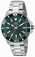 Invicta Green Dial Stainless Steel Watch #21545 (Men Watch)