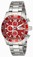Invicta Red Dial Water-resistant Watch #21567 (Men Watch)