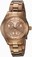 Invicta Rose Gold Dial Stainless Steel Band Watch #21695 (Women Watch)
