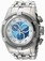 Invicta Blue Dial Stainless Steel Band Watch #21802 (Men Watch)