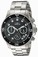 Invicta Black Dial Stainless Steel Band Watch #21889 (Men Watch)