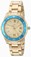 Invicta Gold Dial Stainless Steel Coating Watch #21908 (Women Watch)