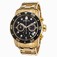 Invicta Black Dial Uni-directional Rotating Band Watch #21922 (Men Watch)
