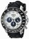 Invicta Reserve Quartz Chronograph Date Black Silicone Watch # 22136 (Men Watch)