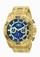 Invicta Blue Dial Stainless Steel Band Watch #22321 (Men Watch)