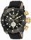 Invicta Corduba Quartz Chronograph Date Black Nylon Watch # 22334 (Men Watch)