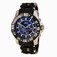 Invicta Blue Dial Uni-directional Rotating Black Watch #22476 (Men Watch)