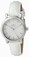 Invicta Angel Quartz Analog White Leather Watch # 22482 (Women Watch)