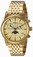 Invicta Gold Dial Stainless Steel Band Watch #22502 (Women Watch)