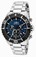 Invicta Blue Dial Stainless Steel Watch #22526 (Men Watch)