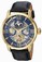 Invicta Object D Art Automatic Skeleton Dial Black Leather Watch # 22651 (Men Watch)