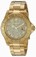 Invicta Gold Dial Stainless Steel Band Watch #22707 (Women Watch)