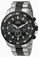 Invicta Black Dial Stainless Steel Band Watch #22784 (Men Watch)