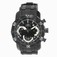Invicta Black Dial Uni-directional Rotating Black Ion-plated Band Watch #22799 (Men Watch)