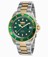 Invicta Green Dial Stainless Steel Band Watch #22831 (Men Watch)