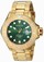 Invicta Green Dial Stainless Steel Band Watch #22857 (Men Watch)