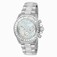 Invicta Mother-of-pearl Dial Fixed Stainless Steel Set With Baguette Crystals Band Watch #22968 (Women Watch)