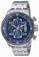 Invicta Blue Dial Stainless Steel Band Watch #22970 (Men Watch)