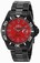 Invicta Red Dial Stainless Steel Band Watch #23007 (Men Watch)