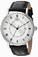 Invicta Vintage Quartz Analog Date Black Leather Watch # 23020 (Men Watch)