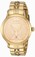 Invicta Gold Dial Stainless Steel Band Watch #23187 (Women Watch)