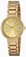 Invicta Quartz Analog Crytal Bezel Gold Tone Stainless Steel Watch # 23268 (Women Watch)