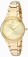 Invicta Gold Dial Stainless Steel Band Watch #23277 (Women Watch)