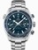 Omega 45.5mm Automatic Chronometer Planet Ocean Chrono Blue Dial Titanium Case With Titanium Bracelet Watch #232.90.46.51.03.001 (Men Watch)