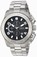 Invicta Black Dial Stainless Steel Band Watch #23400 (Men Watch)