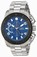 Invicta Blue Dial Stainless Steel Band Watch #23405 (Men Watch)
