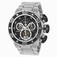 Invicta Black Dial Uni-directional Rotating Band Watch #23566 (Men Watch)