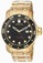 Invicta Black Dial Stainless Steel Band Watch #23632 (Men Watch)
