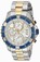 Invicta Silver Dial Stainless Steel Band Watch #23994 (Men Watch)