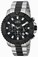 Invicta Black Dial Stainless Steel Band Watch #24004 (Men Watch)