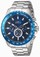 Invicta Blue Dial Stainless Steel Band Watch #24212 (Men Watch)