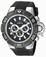 Invicta I Force quartz Day Date Black Silicone Watch # 24385 (Men Watch)